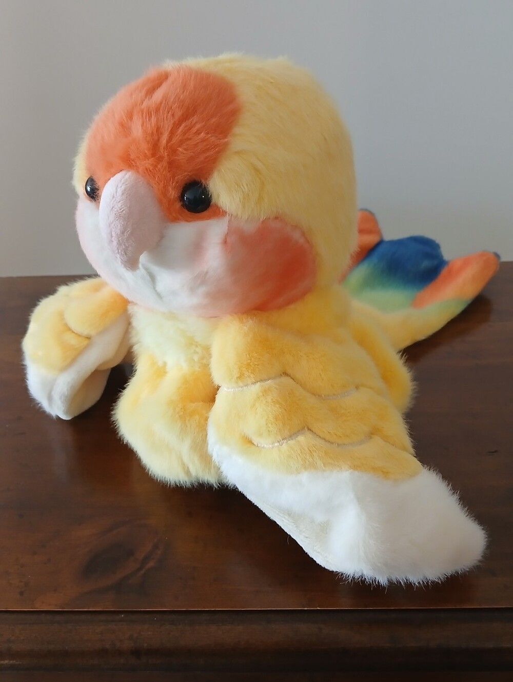 Plush Sunburst Bird Puppet